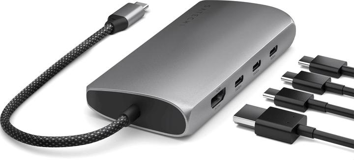 Produktbild Satechi Multiport 8K V3 (USB-C, 7 Ports)