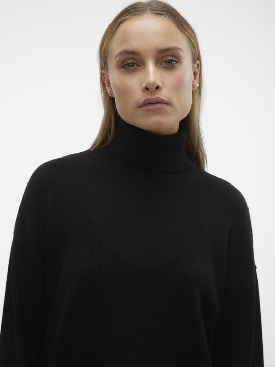 Actual product image Vero Moda VMGISELA LS ROLL NECK KNIT VMA Knitted Sweater (S)