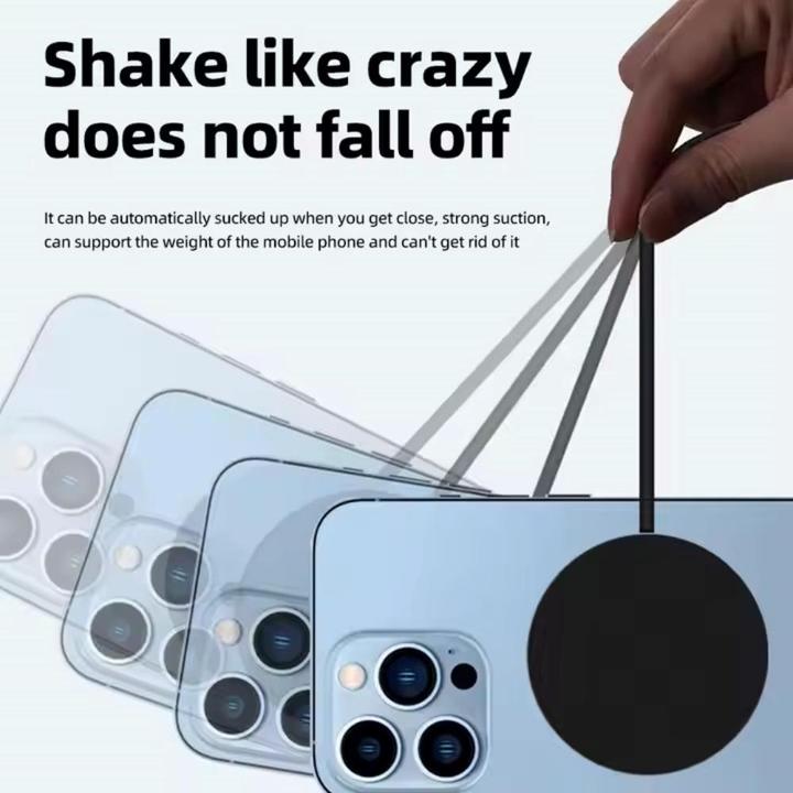 Actual product image 1st Cool 1stCOOL bezdrátová přenosná QI nabíječka 15W, MagSafe, USB-C, černá (15 W)