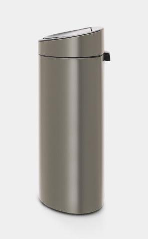 Image du produit Brabantia Poubelle Touch Bin New,recyclable, 23+10 L Platinum (33 l)