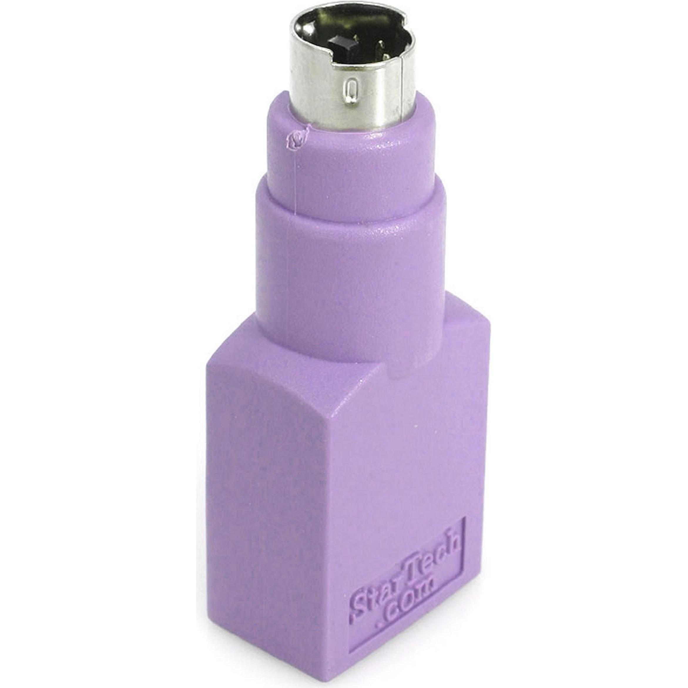 StarTech USB PS/2 Tastatur Adapter, Maus + Tastatur Zubehör, Rosa