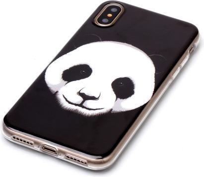 Produktbild Ueli Express iPhone XS / X Slim Gummi Schutzhülle Panda (Apple iPhone XS, Apple iPhone X)