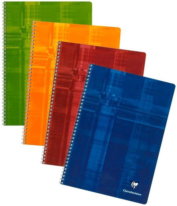 Produktbild Clairefontaine Spiralheft (A4, Liniert, Weicher Einband)