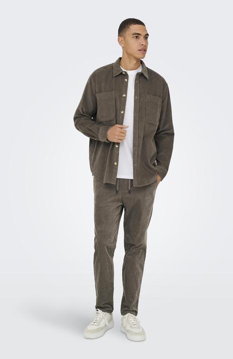 Immagine prodotto Only & Sons Onsalp Rlx 2pkt Washd Cord Ls Shirt Noos (S)