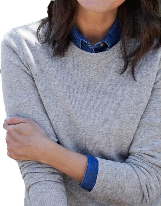 Produktbild Woolovers Pullover Rundhalsausschnitt Kaschmir (M)