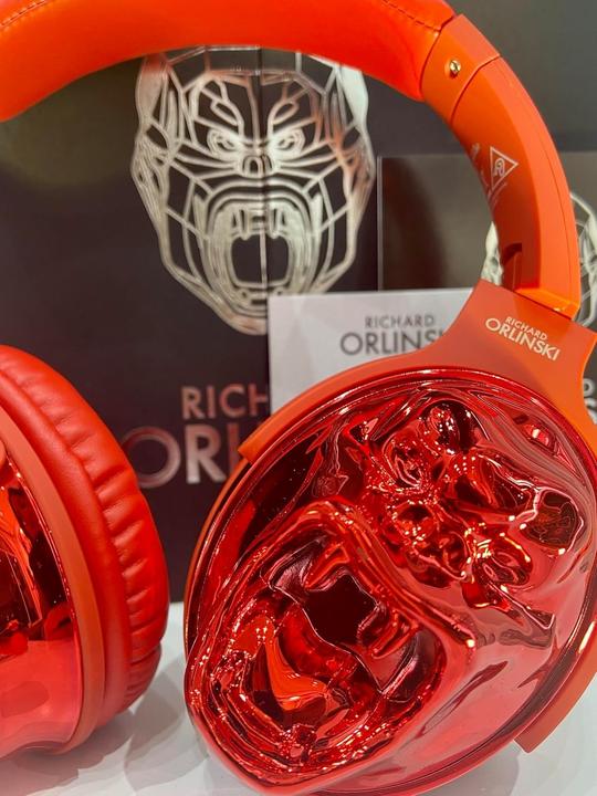 Produktbild Orlinski Drahtlose Bluetooth-Kopfhörer mit 40-mm-Lautsprechern, 6 Stunden Akkulaufzeit, AUX-Anschluss (6 h, Kabellos)