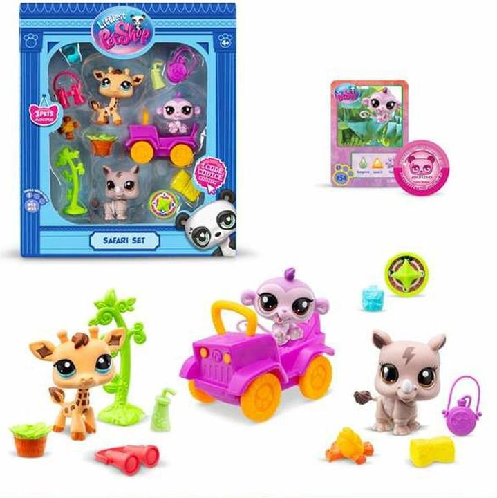 Image du produit Bandai LPS Set 3 Pets Safari & acces. 4+