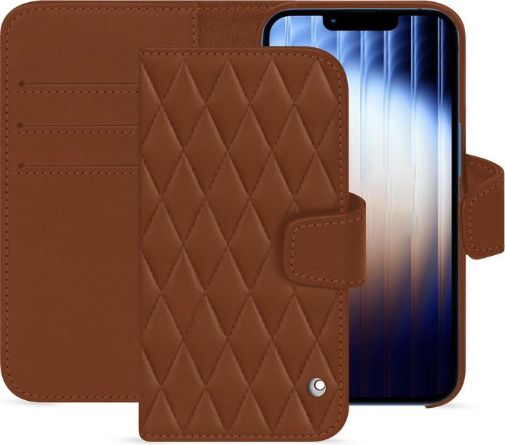 Actual product image Noreve Apple iPhone 16E leather wallet case (Apple iPhone 16e)