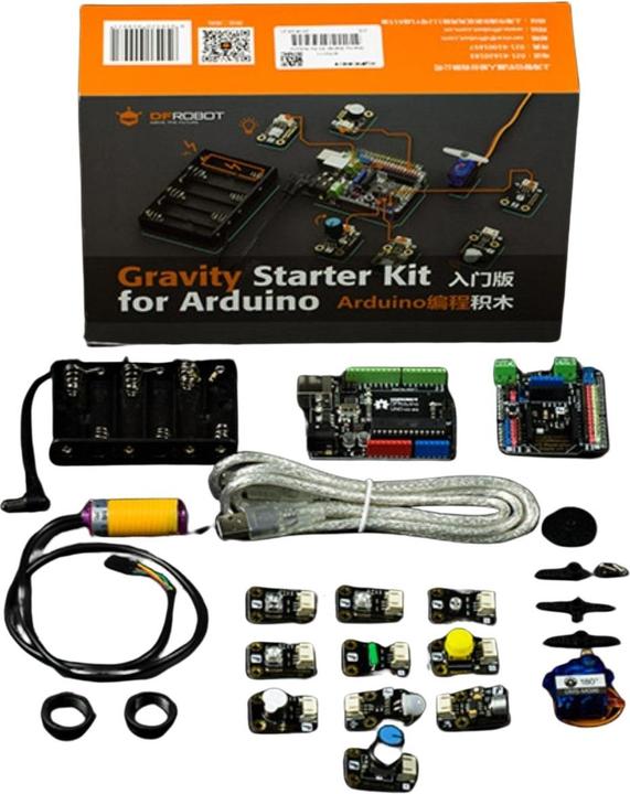 Actual product image DFRobot Gravity: Starter kit for Arduino