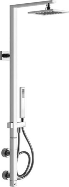 Immagine prodotto Gessi Colonna doccia Rettangolo con termostatico in superficie, altezza 1779 mm, deviatore automatic