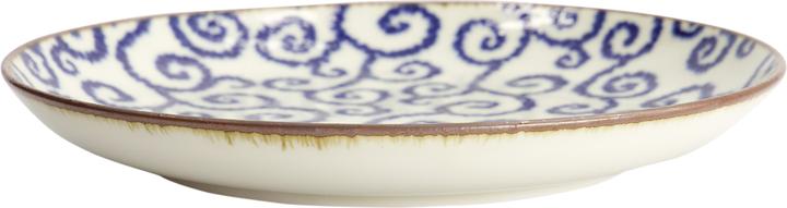 Tokio Design Tokyo Design Studio - Ø 21.5 cm Frühstücks- / Dessertteller Karakusa blau (1 x)