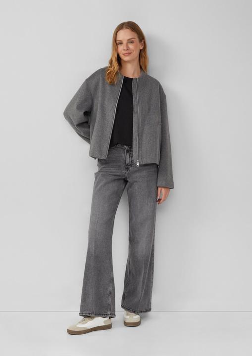 Produktbild S.Oliver T-Shirt Strukturiertes T-Shirt im Relaxed Fit (44)