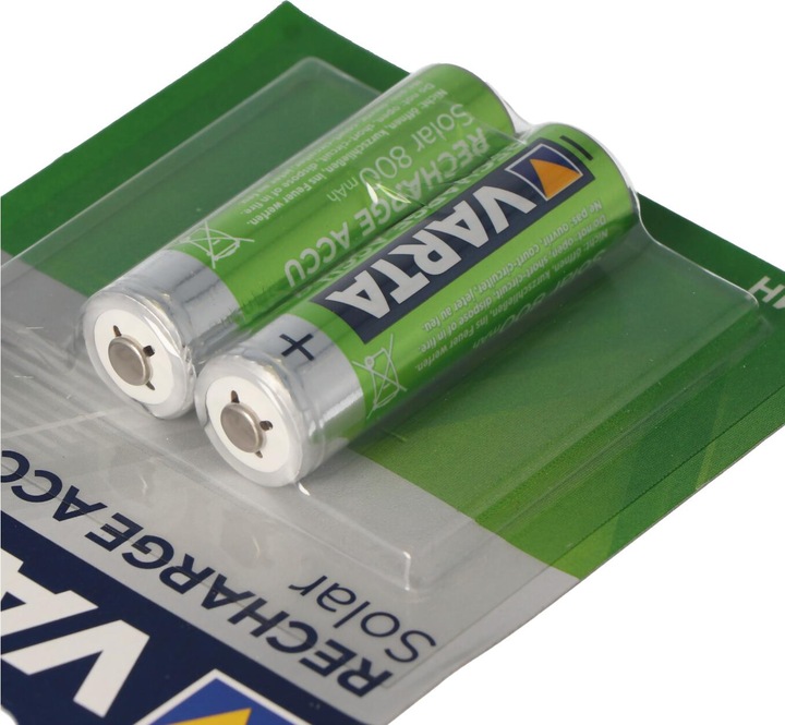 Image du produit Varta Recharger Accu Solar (2 pcs, AA, 800 mAh)