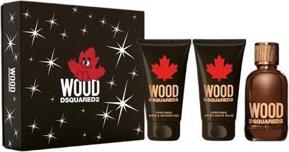 Produktbild Dsquared2 Dsquared² Wood pour Homme Christmas 2023 Eau de Toilette 100 / Body Smoother / After Shave Balm (Eau de Toilette, 100 ml)