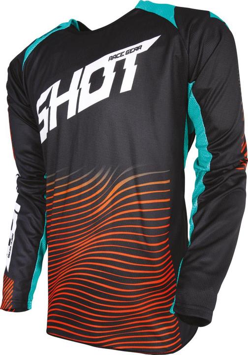 Image du produit Shot AEROLITE OPTICA Jersey mint-orange L (L)