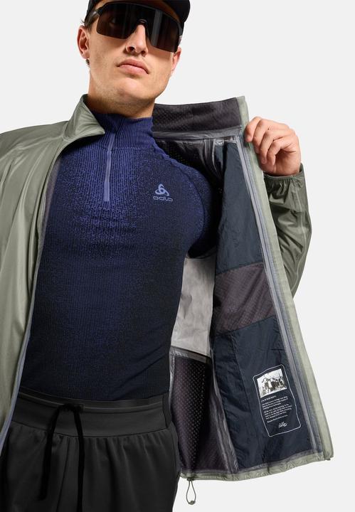 Image du produit Odlo Isolierte und wasserdichte Zeroweight Dual Dry Langlaufjacke (L)