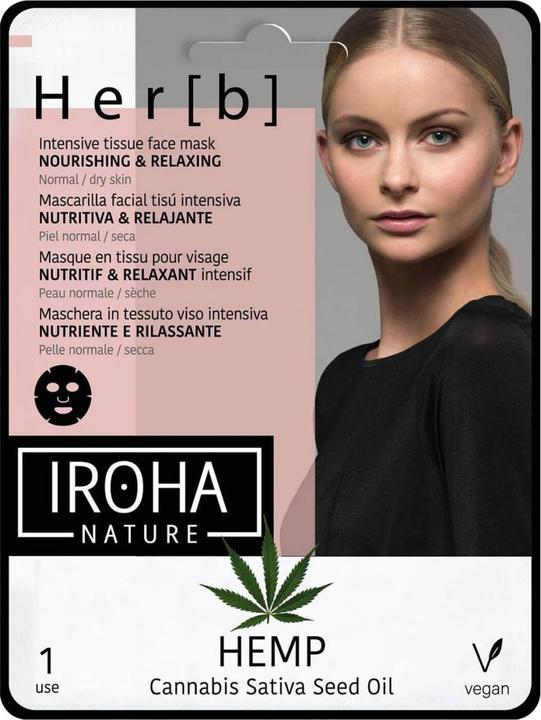 Iroha Nature Nature - Tissue Mask Herb Cannabis (20 ml)