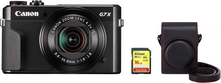 Produktbild Canon PowerShot G7 X Mark II inkl.Tasche und 16GB SD-Karte