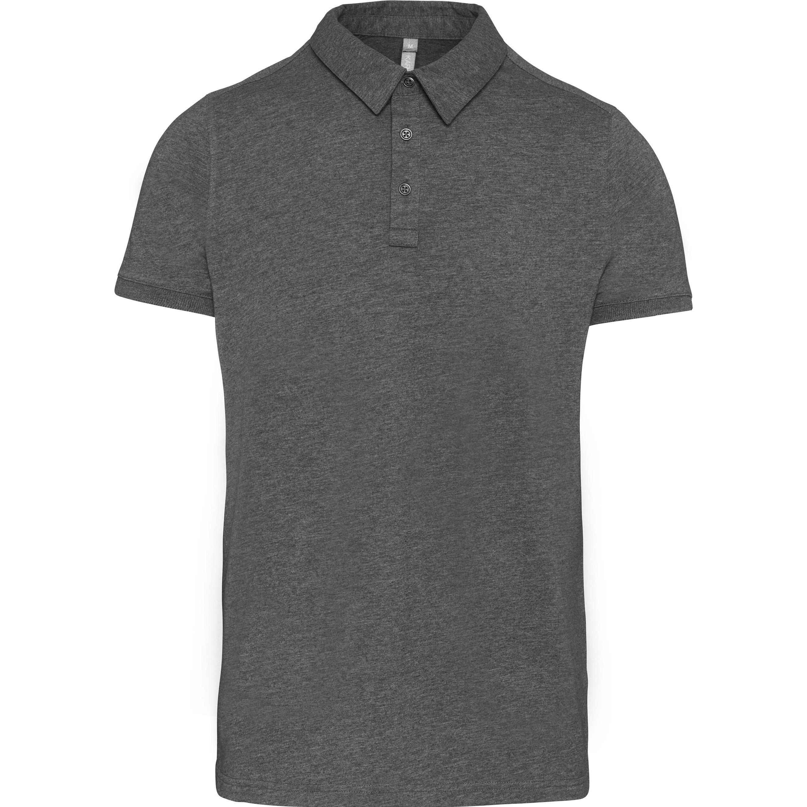 Kariban, Herren, Shirt, Jersey, Grau, (S)