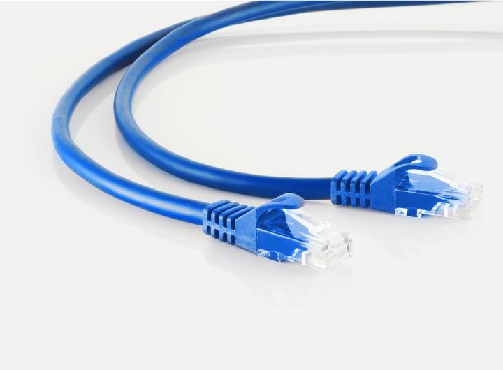 Produktbild Shiverpeaks BASIC-S Patchkabel Kat. 6A, U/UTP, blau, 3,00 m mitCat.7 Rohkabel, Belegung: EIA/TIA 568B, Kabelaufb (U/UTP, CAT7, 3 m)