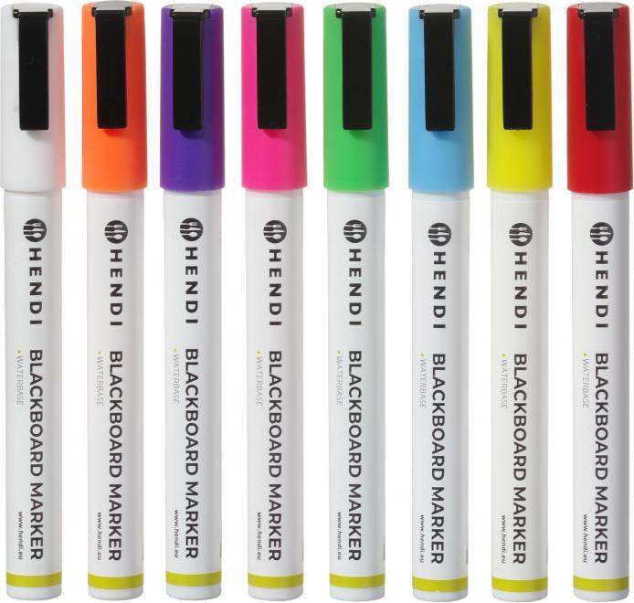 Produktbild Hendi Kreidemarker 3 mm Marker 1x weiss (8x)