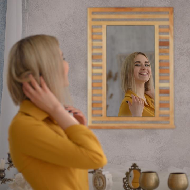 Actual product image Relaxdays Bathroom mirror (50 x 70 cm)