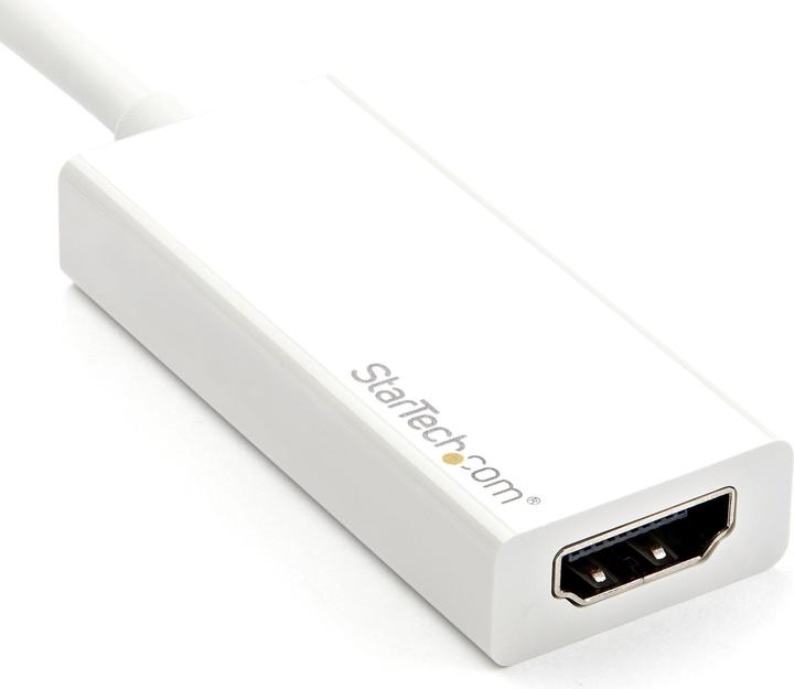 Produktbild StarTech USB-C zu HDMI Adapter - USB Typ C zu HDMI Konverter für Computer mit USB - 4K 60Hz - Weiss (HDMI, 15 cm)