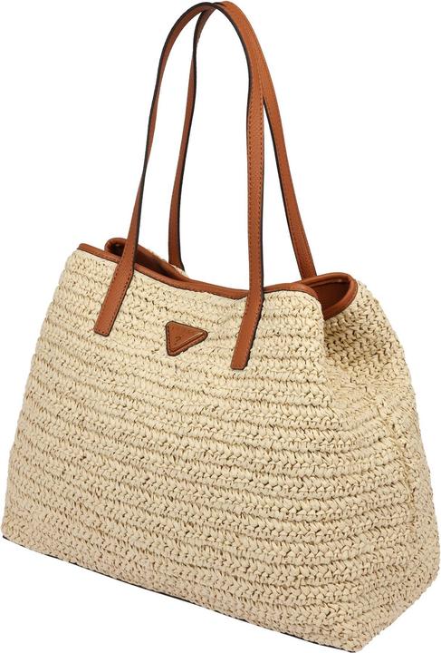 Produktbild Guess Vikky, Textile Handbag, Large Tote, Natural / Cognac, 205222, 50 x 3