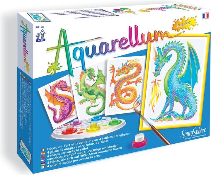 Sentosphere watercolor junior 4t dragons