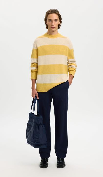 Produktbild Selected 100% Woll Pullover mit Rundhalsausschnitt (L)