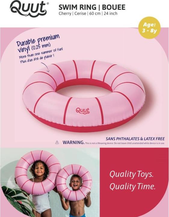 Produktbild Quut Swim ring medium - cherry red - (15173366)