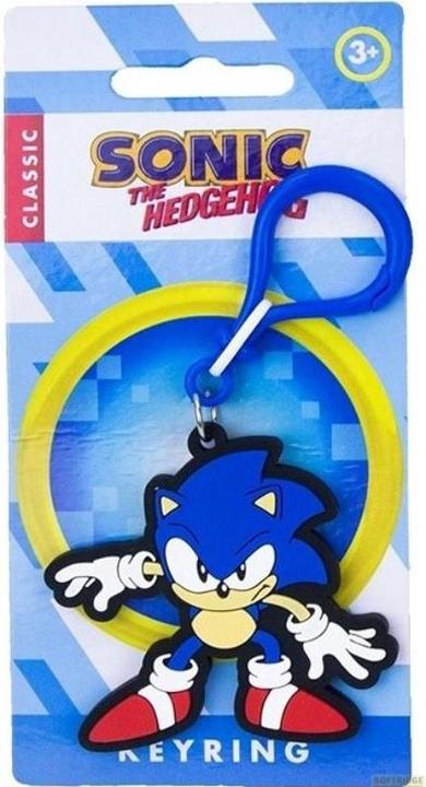 Actual product image Sega Keychain - Sonic the Hedgehog - Sonic, the Hedgehog