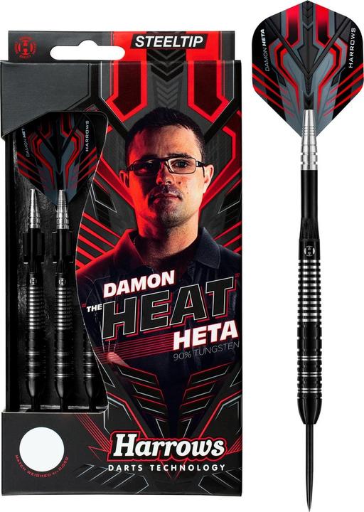 Image du produit Harrows Damon Heta 90% Steeltip Darts (25 g)