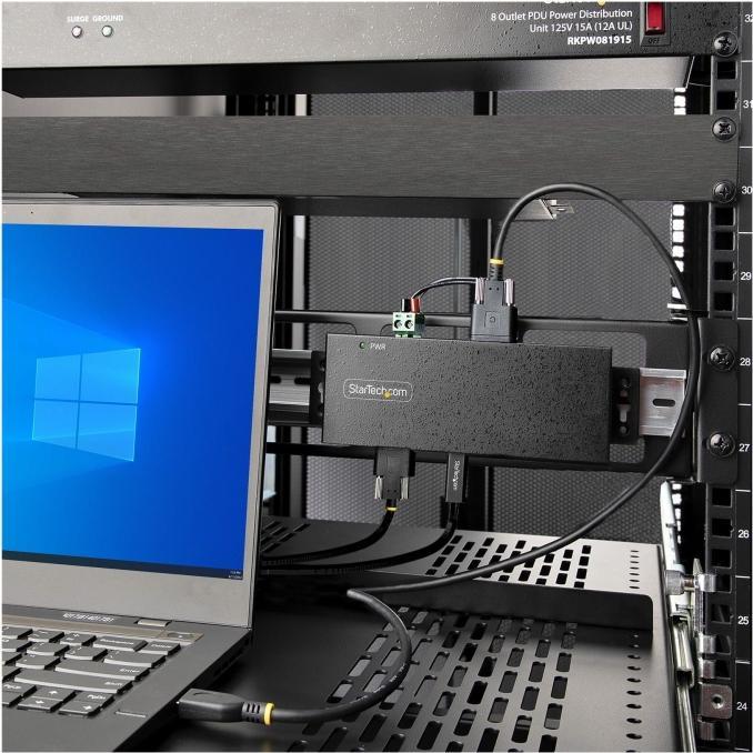 Produktbild StarTech USB Hub Industrial 7-Port USB 3.2 10Gbps (7 Ports)