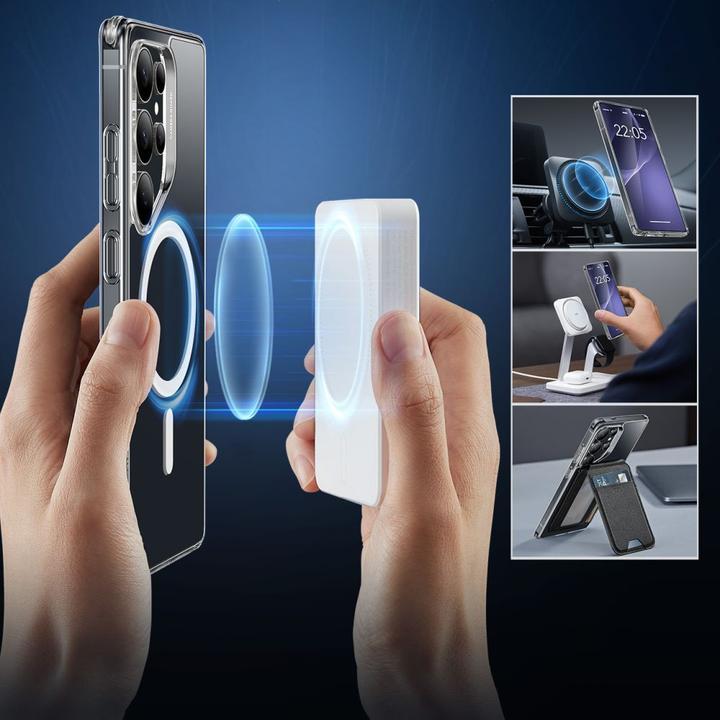 Image du produit ESR - Classic Hybrid HaloLock - Samsung Galaxy S25 Ultra - Transparent (Samsung Galaxy S25 Ultra)