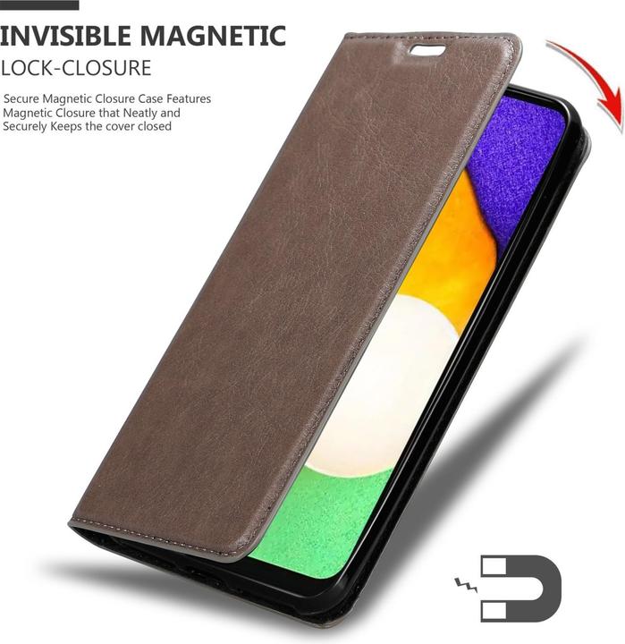 Produktbild Cadorabo Book Invis. Magnet Hülle (Samsung Galaxy A13 5G)