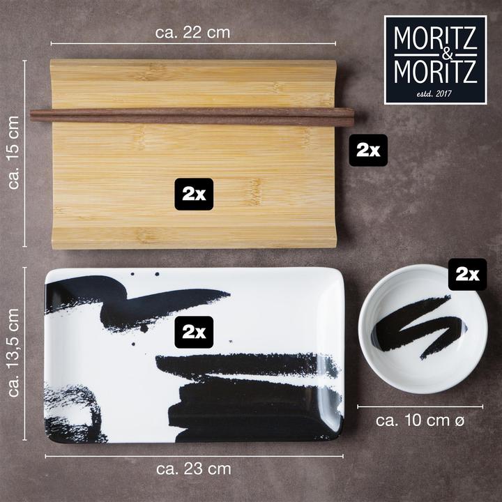 Image du produit Moritz & Moritz Set à sushi 6 pièces (10 pcs)