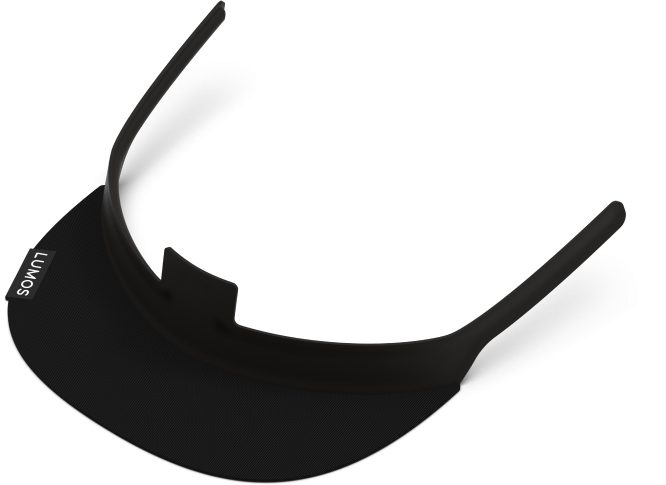 Actual product image Lumos Visor for Ultra XL