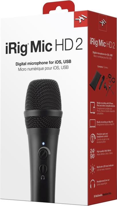 Image du produit IK Multimedia iRig Mic HD 2