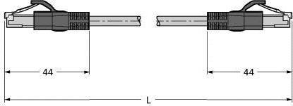 Actual product image Turck TURC connection cable (S/UTP, CAT5e, 10 m)
