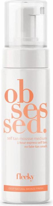 Produktbild Fleeky Self Tan Mousse - Getöntes selbstbräuner Mousse Medium (Selbstbräunungsschaum, 200 ml)