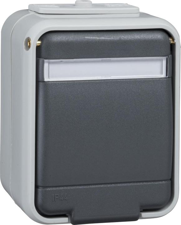 Produktbild Schneider GmbH Steckdose 16A AquaTop licht/basaltgrau