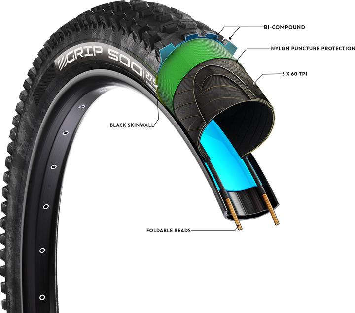 Produktbild Rockrider Velo Reifen MTB 27,5 Zoll (66-622)