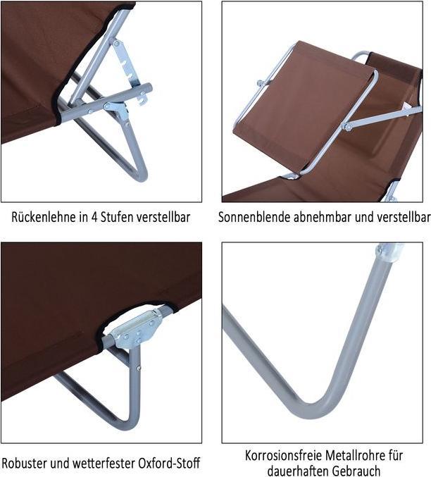 Produktbild Swisshandel24 Sonnenliege (187 cm)