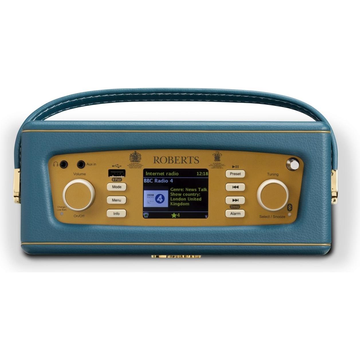 Thumbnail - Roberts Revival iStream (FM, DAB+, AM, Internetradio, WLAN, Bluetooth), Radio, Blau