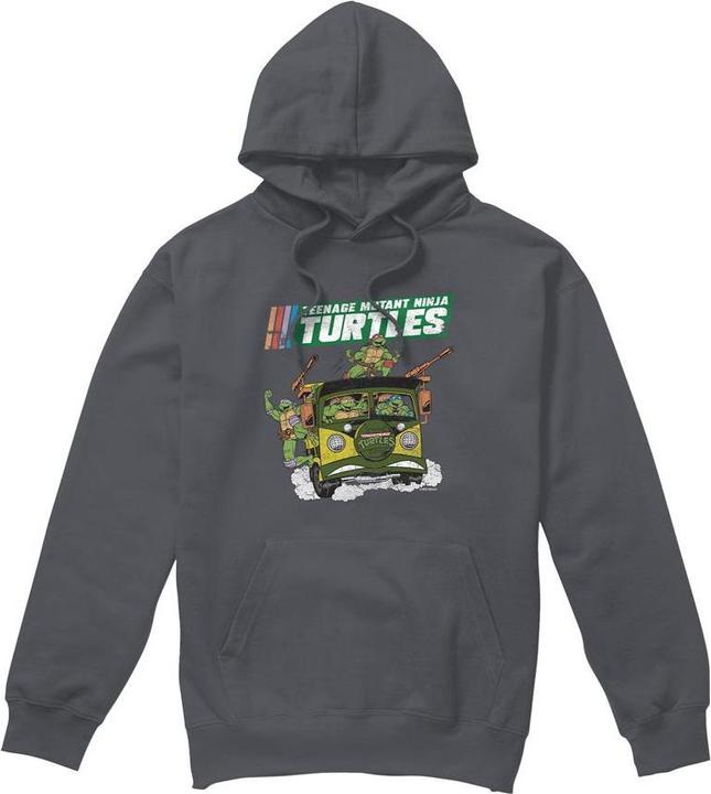 Immagine prodotto Teenage Mutant NT Felpa con Cappuccio Furgone Uomo (M)