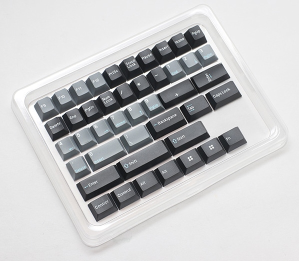 Actual product image Ducky Skyline PBT Tripleshot Set - 133 Keycaps