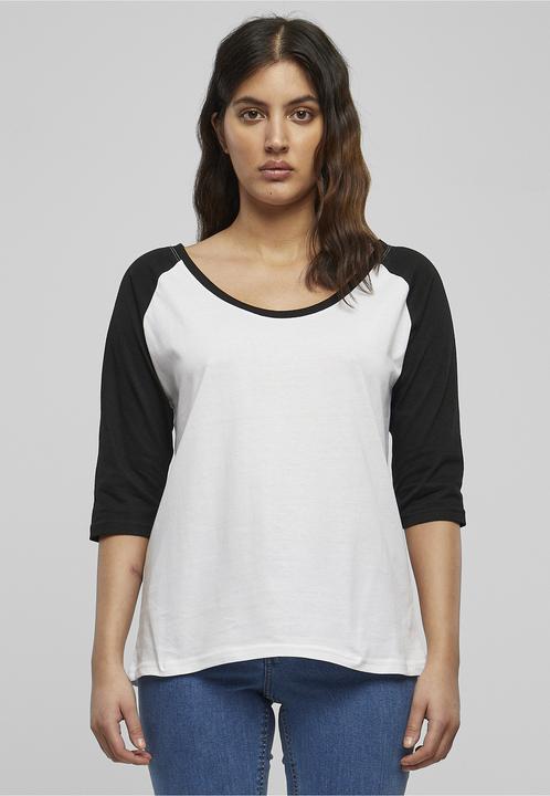 Actual product image Urban Classics Ladies 3/4 Contrast Raglan Tee (XS)