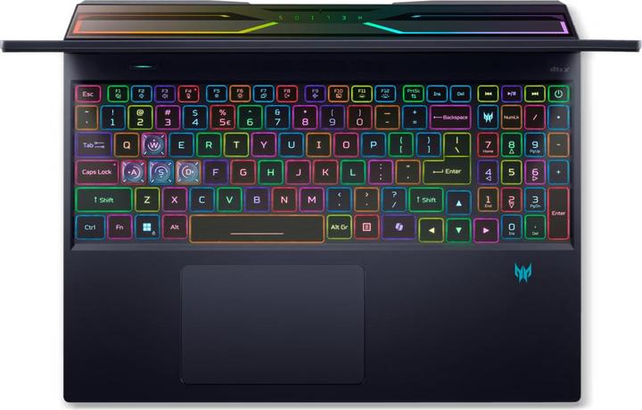 Actual product image Acer Predator Helios 16 RTX4080 (16", 2000 GB, 32 GB, DE, Intel Core i9-14900HX)