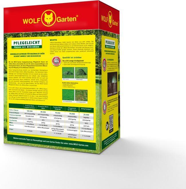 Image du produit Wolf-Garten Pelouse avec micro-colle L-mi 50 (Réensemencement de la pelouse)